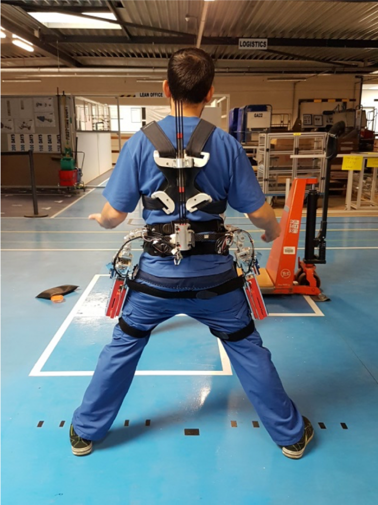 Evaluation of the passive exoskeleton SPEXOR